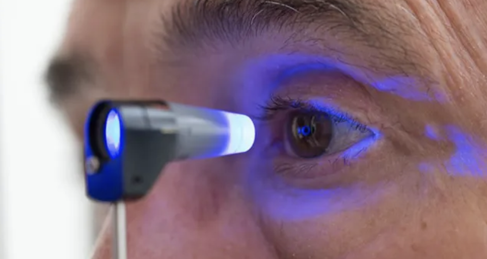 Exame para glaucoma